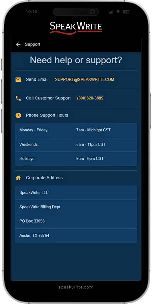 mobile-app-support